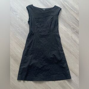Theory Black Women's a-Line Dress